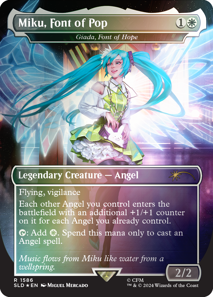Secret Lair X Hatsune Miku: Winter Diva EN Foil Edition