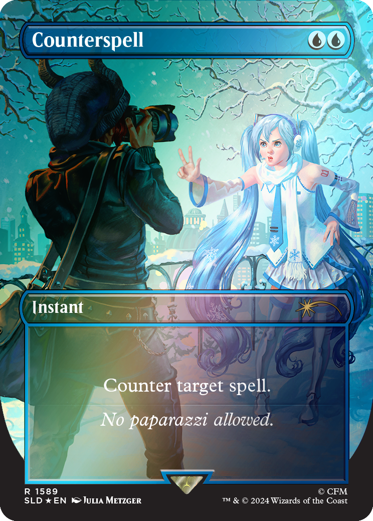 Secret Lair X Hatsune Miku: Winter Diva EN Foil Edition