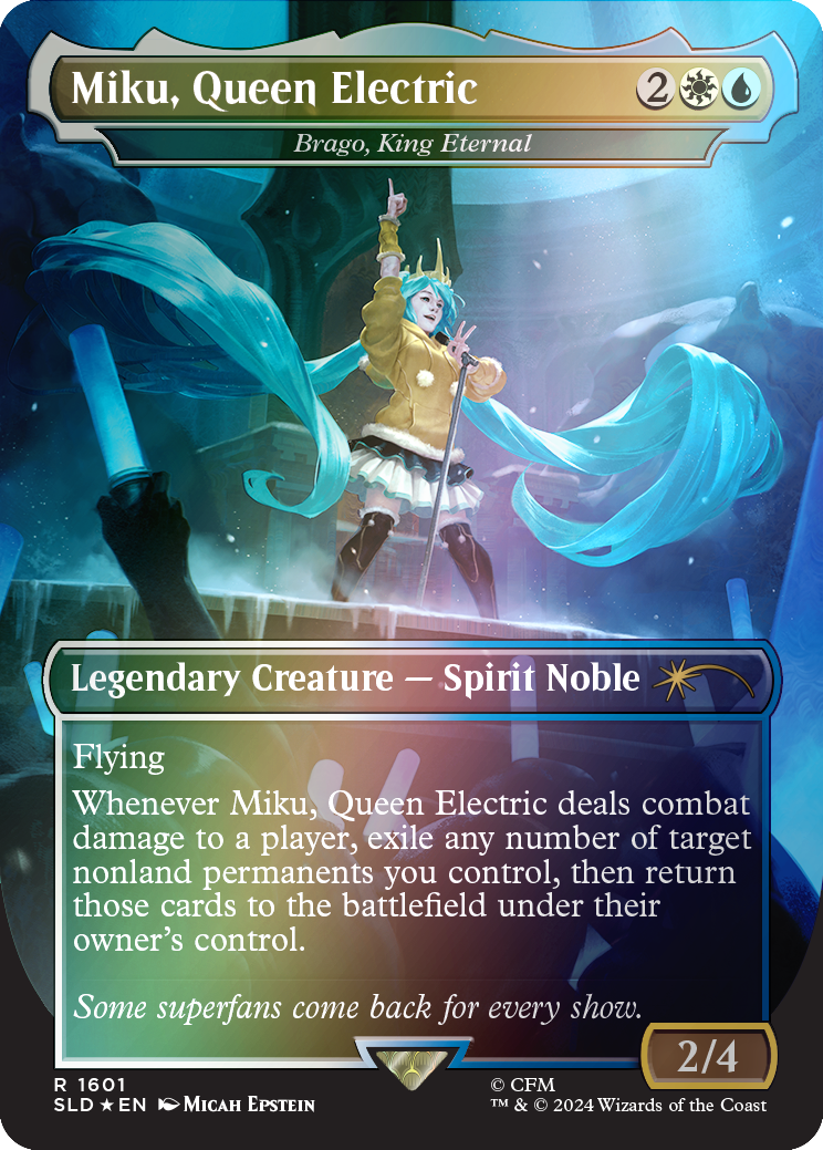 Secret Lair X Hatsune Miku: Winter Diva EN Foil Edition