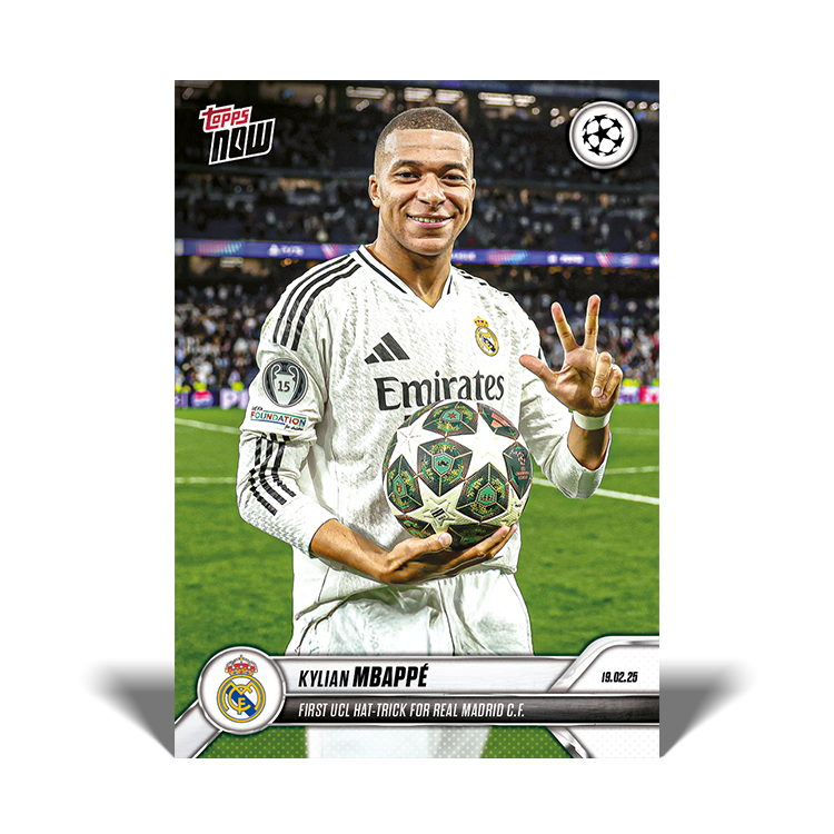 Kylian Mbappé - 24/25 UCL Topps NOW®