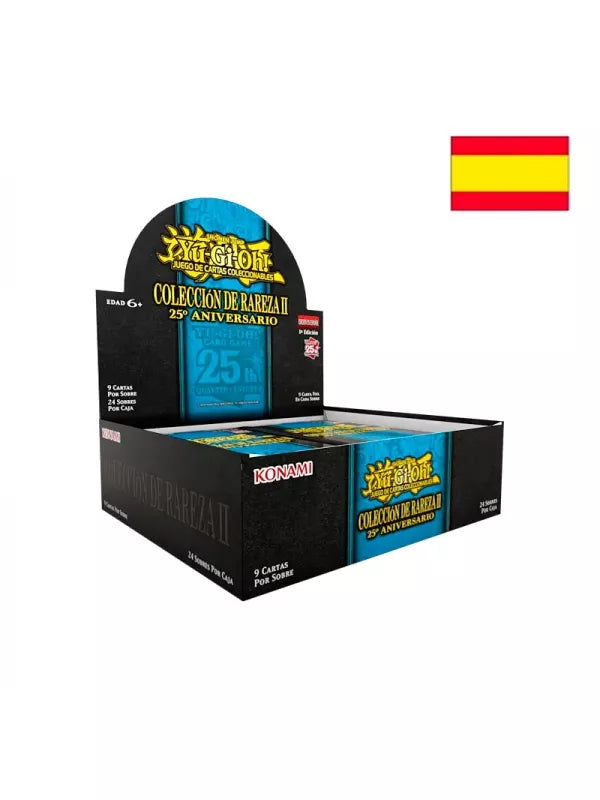 Yu-Gi-Oh! 25º Aniversario Colección de Rarezas 2 Caja de 24 sobres en Español