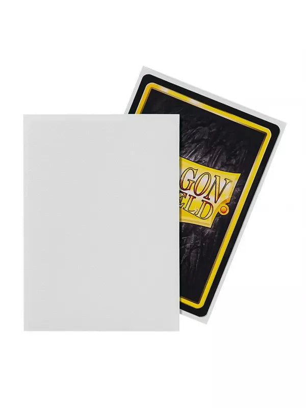 Fundas Standard Matte Blanco (100 fundas) - Dragon Shield