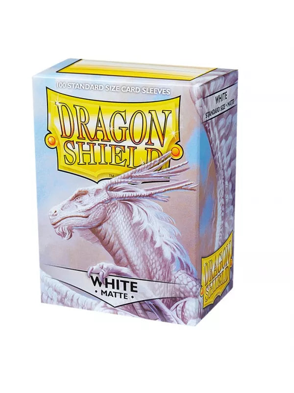 Fundas Standard Matte Blanco (100 fundas) - Dragon Shield