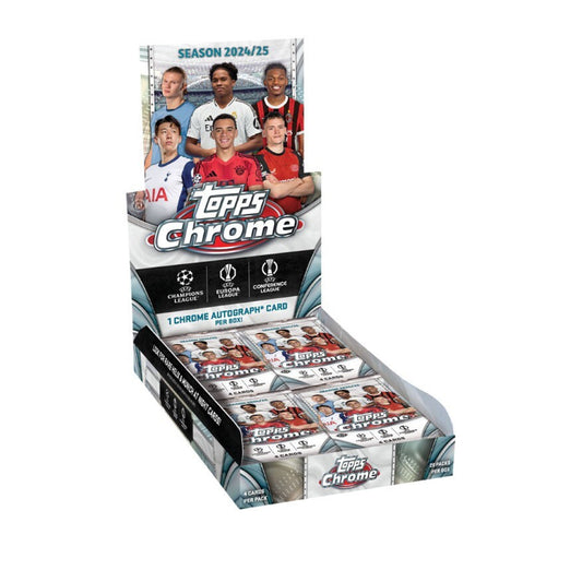 Topps Chrome® UEFA Club Competitions 2024/25 - Hobby Box