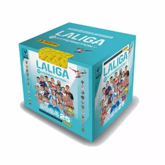 LALIGA HYPERMOTION 2024/25 Caja de 50 sobres de cromos - Panini