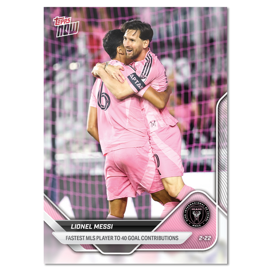Lionel Messi - 2025 MLS Topps NOW®