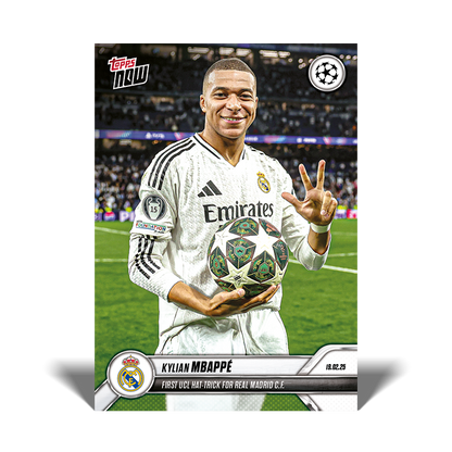 Kylian Mbappé -  24/25 UCL Topps NOW®