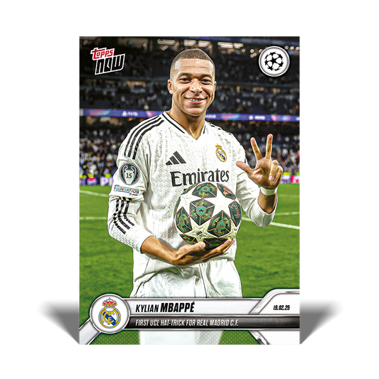 Kylian Mbappé -  24/25 UCL Topps NOW®