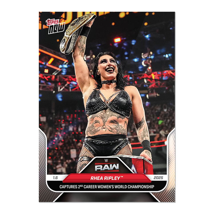 Rhea Ripley - 2025 WWE Topps NOW®