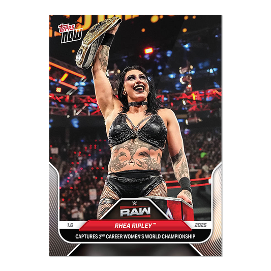 Rhea Ripley - 2025 WWE Topps NOW®