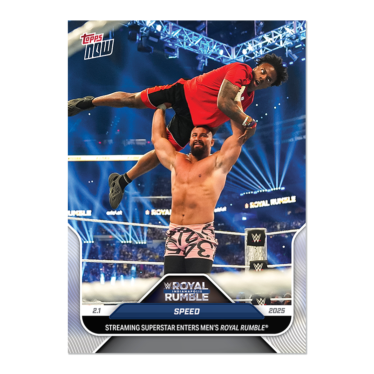 Speed - 2025 WWE Topps NOW®