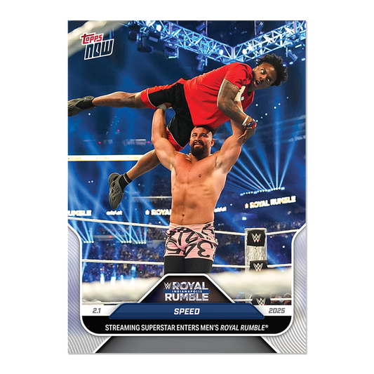 Speed - 2025 WWE Topps NOW®