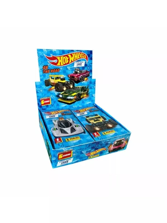 Hot Wheels Trading Cards Caja de 24 sobres - Panini