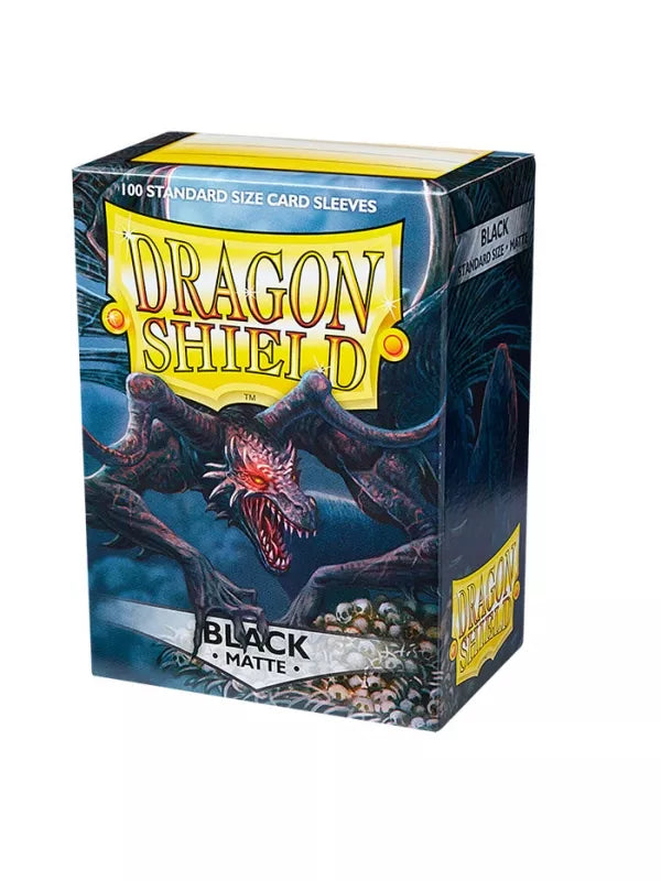 Fundas Standard Matte Negro (100 fundas) - Dragon Shield